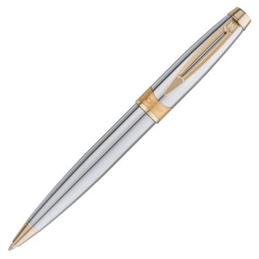 Imagem de Caneta Crown Personalizada Metal Picasso Gold Esferografica Prata YW19566S