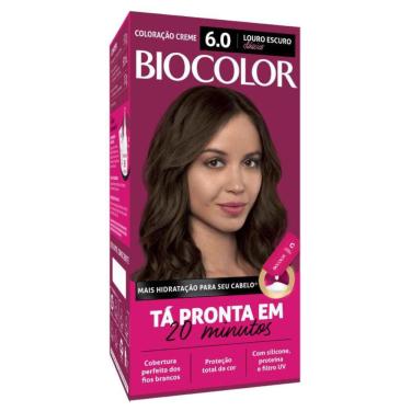 Imagem de Tinta de Cabelo Biocolor Mini Kit Louro Escuro Clássico 6.0