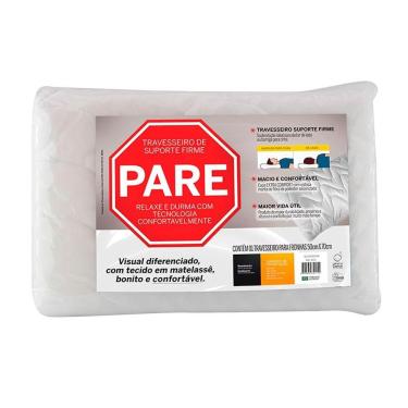 Imagem de Travesseiro Fibrasca Fibra Siliconizada Pare 50x70