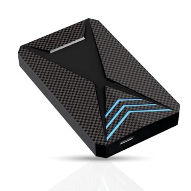Imagem de Disco rígido externo de 500 GB portátil USB 3.0 HDD externo com luz RGB – Unidade de armazenamento de dados de transferência de dados de alta velocidade compatível com PS3, PS4, PS5, desktop, laptop