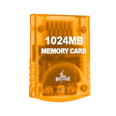 Imagem de Cartão de memória MAYFLASH 1024MB (16344 blocos) para Gamecube e Wii