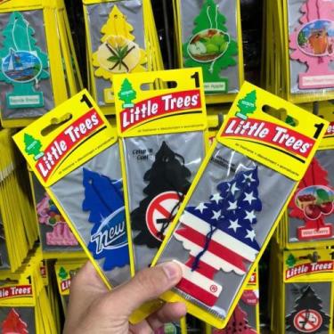 Imagem de Aromatizante para carro!! kit 10 unidades - Little Trees