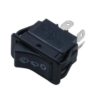 Imagem de Ching Choo Interruptor do limpador dianteiro 7001709 compatível com Bobcat A770 773 S450 S510 S530 S550 S570 S590 S595 S630 S650 S740 S750 S770 S850 T4500 T5500 T590 T595 T630 T650 T740 T750 T770 T870