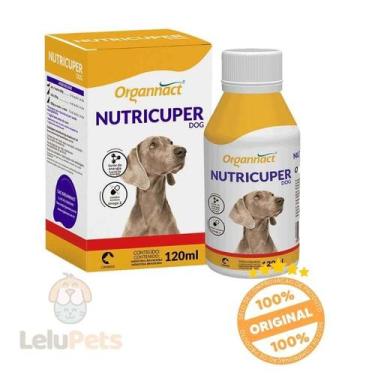Imagem de Suplemento Hipercalórico para Cachorro Nutricuper Dog 120ml - Organnac