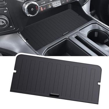 Imagem de Kaishengyuan Capa de compartimento oculto para console central com orifício USB para 2021-2025 Ford F150 e 2022-2024 F150 Lighting XLT