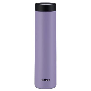 Imagem de Tiger Garrafa de água, 600 ml, parafuso, garrafa de caneca, garrafa de aço inoxidável, garrafa isolada a vácuo, retenção de quente e frio, para casa, copo, lavanda MMZ-W060VW