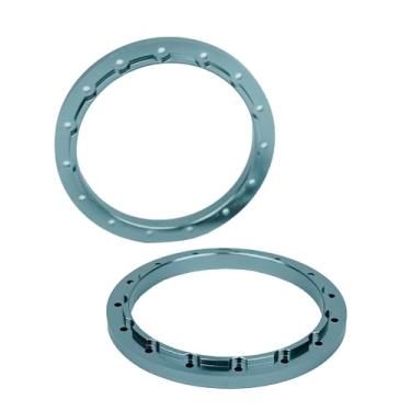 Imagem de BeaxTurbo Racing Upgrade Parts CNC Aluminum Outer beadlock Ring for LOSI Super Baja Rey 2.0 1/6 Wheel (Gray)