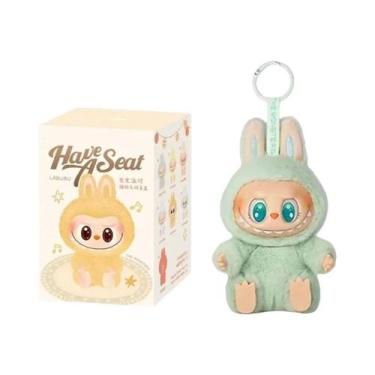 Imagem de 14cm Labubu Batimento Cardíaco Dos Desenhos Animados Estatueta De Pvc 