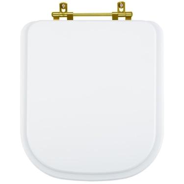 Imagem de Assento Sanitário Quadra Branco Para Vaso Deca