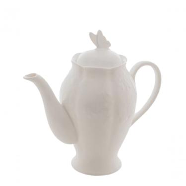 Imagem de Bule De Porcelana New Bone Butterfly Flower 1l