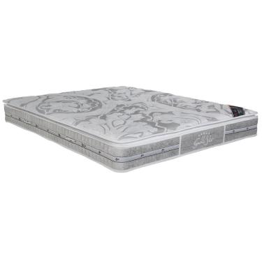 Imagem de Colchão King Espuma Látex Molas Ensacadas Slx Pillow Top (193x203x30)