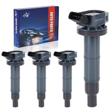 Imagem de JOYOMSTW Pacote De Bobina Ignição Substituição Para Toyota Lexus Pontiac Scion Camry Corolla Matrix Rav4 Hs250H Vibe Tc Xb 2.0L 2.4L L4 Uf333 C1330 Conjunto 4