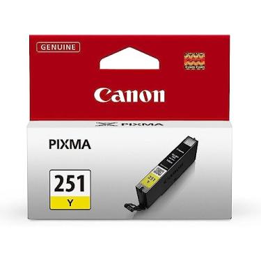 Imagem de Canon 6516B008 CLI-251 Y Tanque de jato de tinta amarelo