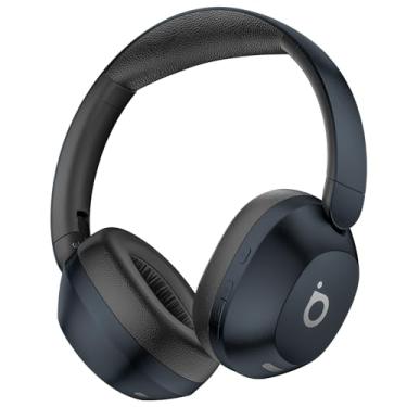 Imagem de Basike Fone de Ouvido Bluetooth, ANC Cancelamento de Ruído Ativo Headphone Bluetooth 5.4 Headset com Microfone, Certificação Hi-Res Audio, 30 horas reprodução, LE15 (Azul)