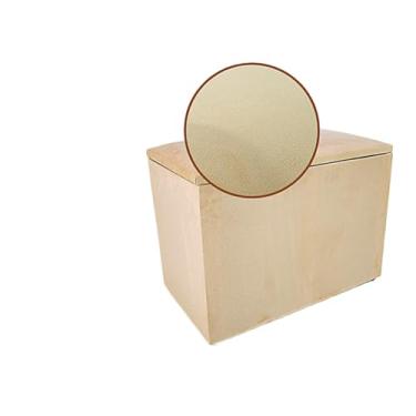 Imagem de Baú Decorativo para Quarto e Closet – Organizador de Sapatos e Penteadeira(Bege)