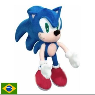 Imagem de Boneco Pelúcia Sonic 45 Cm - Karmat