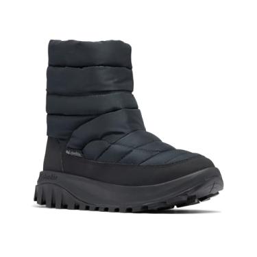 Imagem de Columbia Bota de Neve Feminina Snowtrot Mid, Preto/Titânio II, 5.5 Wide