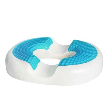 Imagem de Almofada para dor de cama para lustrar e cadeira de rodas para prevenção de escaras, almofada de cadeira para alívio da dor no cóccix, próstata, ciática, assoalho pélvico, úlceras de pressão, gravidez