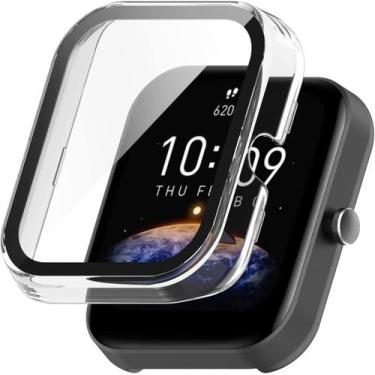 Imagem de Case bumper NSmart de acrílico compatível com Amazfit BIP 3 / BIP 3 Pr