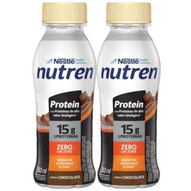 Imagem de Kit Nutren Protein Sabor Chocolate Com 2 Unidades De 260ml Cada - NEST