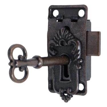 Imagem de LICTOP armário armário armário armário decorativo caixa trava com chave (1 conjunto)