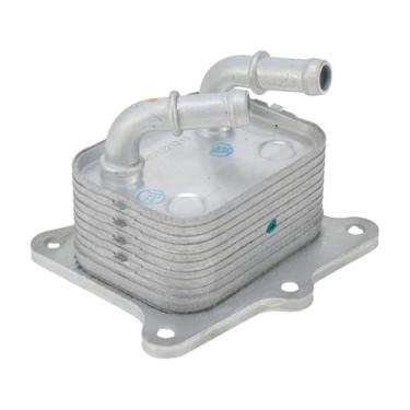 Imagem de A ABSOPRO Resfriador de óleo do motor para Hyundai Elantra L4 1.6L 2021-2023 Refrigerador de óleo de transmissão Trans Cooler No.264102M800 Liga de alumínio 1 peça carro