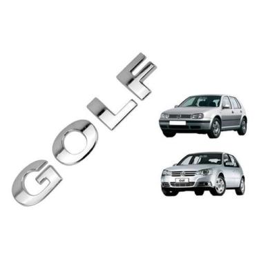 Imagem de Emblema Letreiro Cromado Volkswagen Golf G3 G4 Sapão 99 A 08 - ALG