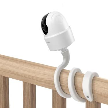 Imagem de OkeMeeo Suporte flexível para câmera de segurança WiFi Imou 2K/2.5K (branca)