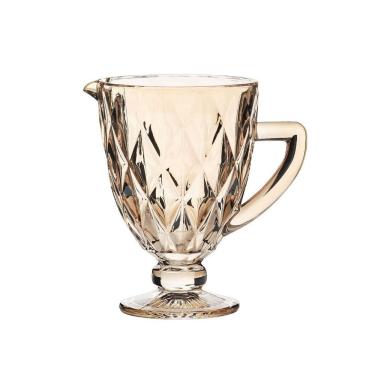Imagem de Jarra De Vidro Diamante 1,2 L âmbar