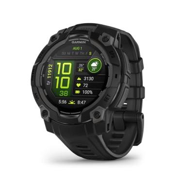 Imagem de Garmin Relógio Instinct 3 Preto 45mm com Monitor Cardíaco de Pulso e GPS