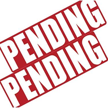 Imagem de Pacote com 2 placas pendentes para corretores de imóveis – Placa magnética reutilizável pendente | Placa magnética pendente para imobiliários | Placa magnética pendente para imóveis | Placa magnética pendente para imóveis - da Office Products and Signs