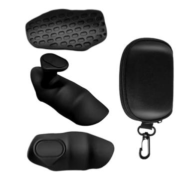 Imagem de Luvas de ginástica sem dedos para homens e mulheres, halterofilismo, cross training e musculação, alças de borracha antiderrapantes com design resistente ao suor, luvas