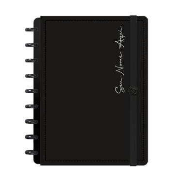 Imagem de Caderno de Disco Inteligente Personalizado Iscool M Solid Colors Preto