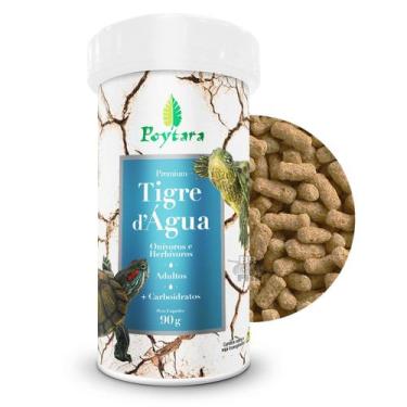 Imagem de Ração Poytara Tigre D' Água Tartarugas Aquáticas Água Doce 90g
