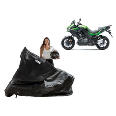 Imagem de Capa Proteção Cobrir Moto Kawasaki Versys Touring - Kahawai, Preto