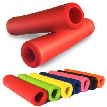 Imagem de Manopla Punho Bike MTB Espuma Gel Silicone Várias Cores Luva - Galera 