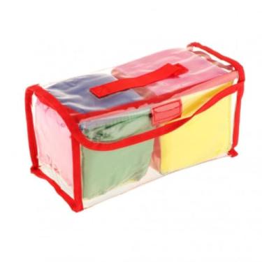 Imagem de Dynwave 2Pcs Jogando Cubos de Jogo Aprendizagem Dados 6 Lados Adereços Letras DIY Cubos de Bolso com Bolsa de Armazenamento para Ensino de Atividades