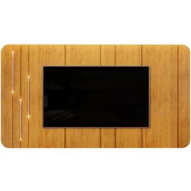 Imagem de Painel Para 75 Pol Com Led Orgânico Dion D05 Cedro - LYAM DECOR