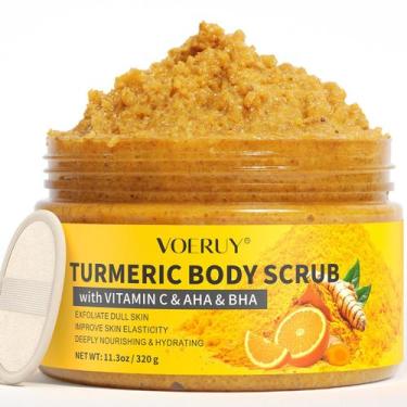 Imagem de Esfoliante corporal VOERUY Turmeric com AHA e BHA 330 ml