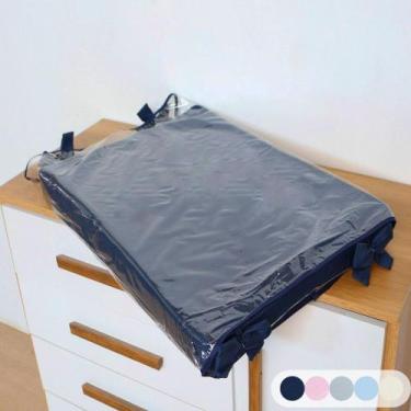 Imagem de Trocador de Fraldas Para Bebê Anatômico c/ Capa Cômoda Menina Menino -