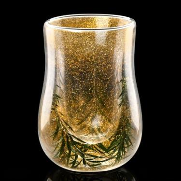 Imagem de Futtumy Copos de parede dupla de 113 g, copos de uísque de Natal, copo de coquetel de Natal, copo duplo à moda antiga para uísque vinho bourbon vodka, presentes engraçados para festa de Natal