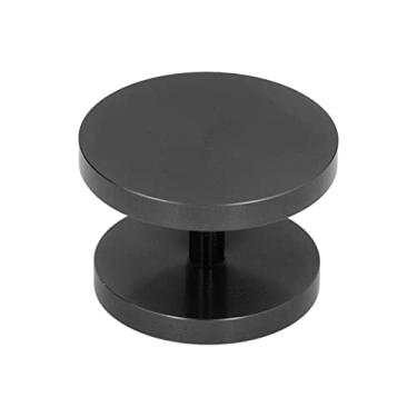 Imagem de Prensa de café de dupla face, não corrosiva, premium, de alumínio, cabeça dupla, martelo, ferramenta profissional de barista para máquina de café expresso, acessórios 51mm 58mm (Preto)