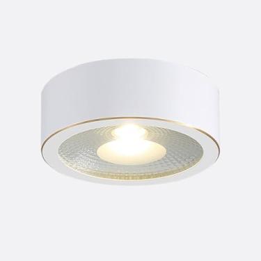 Imagem de TXHDDPNHD LED Cob ng Luz embutida para corredor montada em superfície 3 W, 5 W, 7 W, 9 W luminária pontual de latão, 90 para iluminação de armário, corredor, cozinha e porão