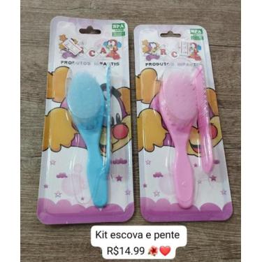 Imagem de Kit escova e pente - Bpa