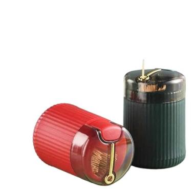 Imagem de Paliteiro Automático Moderno, Dispensador de Palitos Prático e Higiênico para Mesa