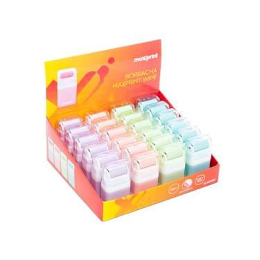 Imagem de BORRACHA COLORIDA WIPE TONS PASTEL CX C/24-70000126
