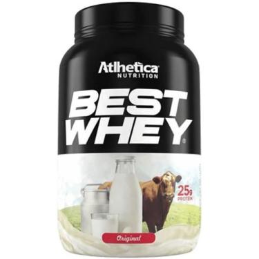 Imagem de Best Whey Protein Sabor Original 900g Atlhetica Nutrition, Original, 9