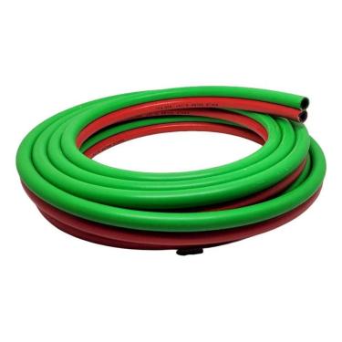 Imagem de 2X Mangueira Solda Dupla 5/16 Para Maçarico 10 Mts