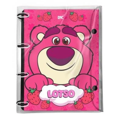 Imagem de Fichário de PVC Lotso Universitário com Fecho de Botão 192 Folhas - DA