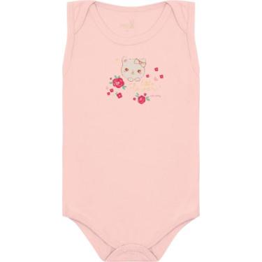 Imagem de Body regata 13450 kiko e kika - Kiko baby, Salmão claro, RN